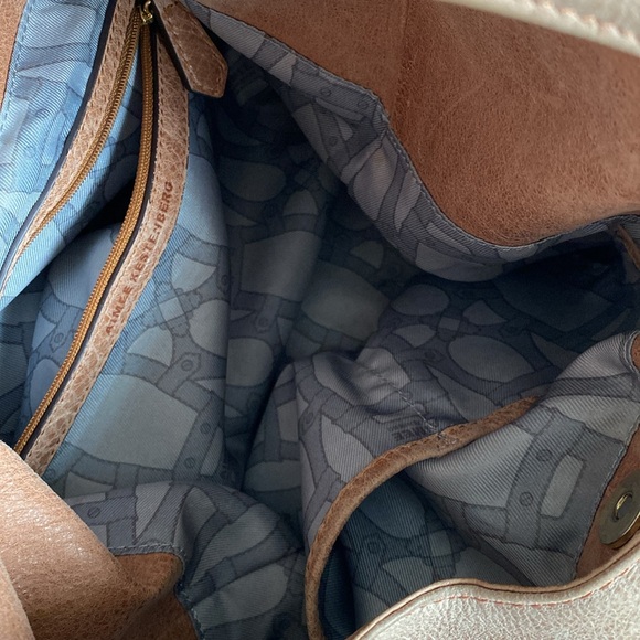 Aimee Kestenberg Distressed Leather Hobo Shoulder Bag - Picture 7 of 11